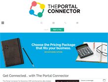Tablet Screenshot of crmportalconnector.com